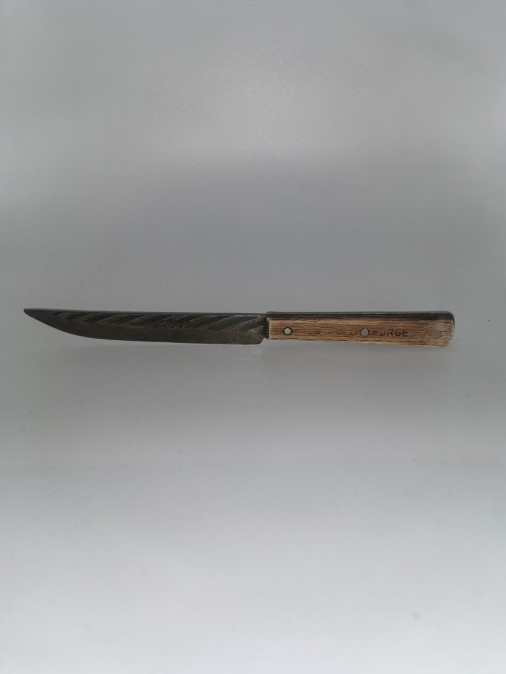Vintage Case XX 482-5 Old Forge Utility‎ Knife Fixed Blade Wood Handle USA